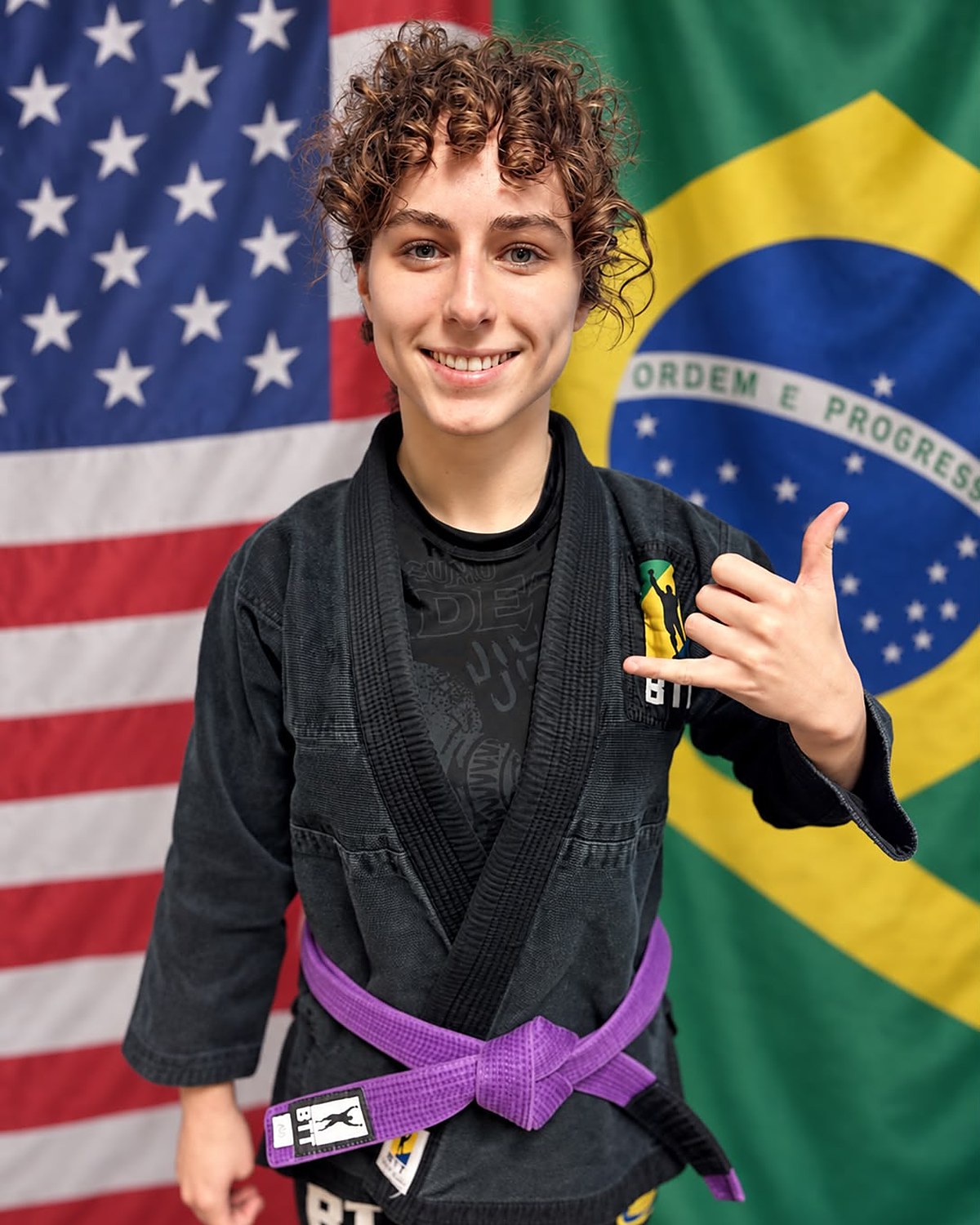 Coach Shayla Jones at Brazilian Top Team Merritt Island