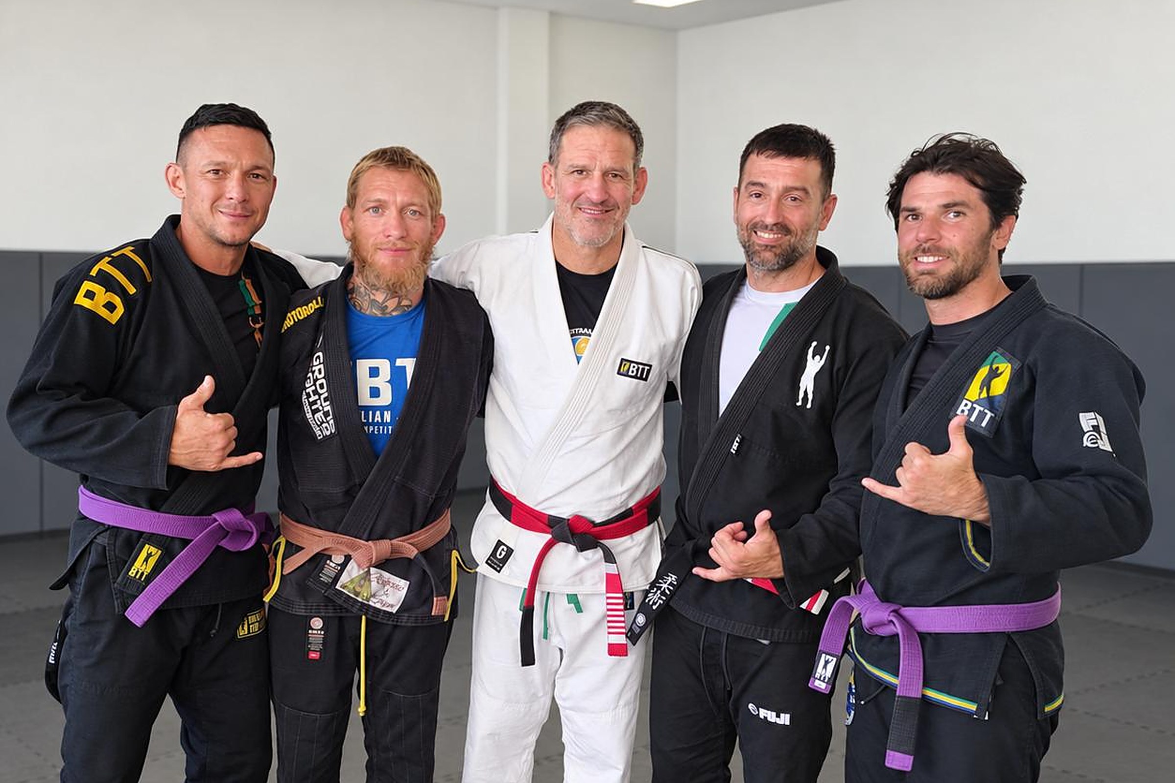 Coaches together on the mats at Brazilian Top Team Merritt Island