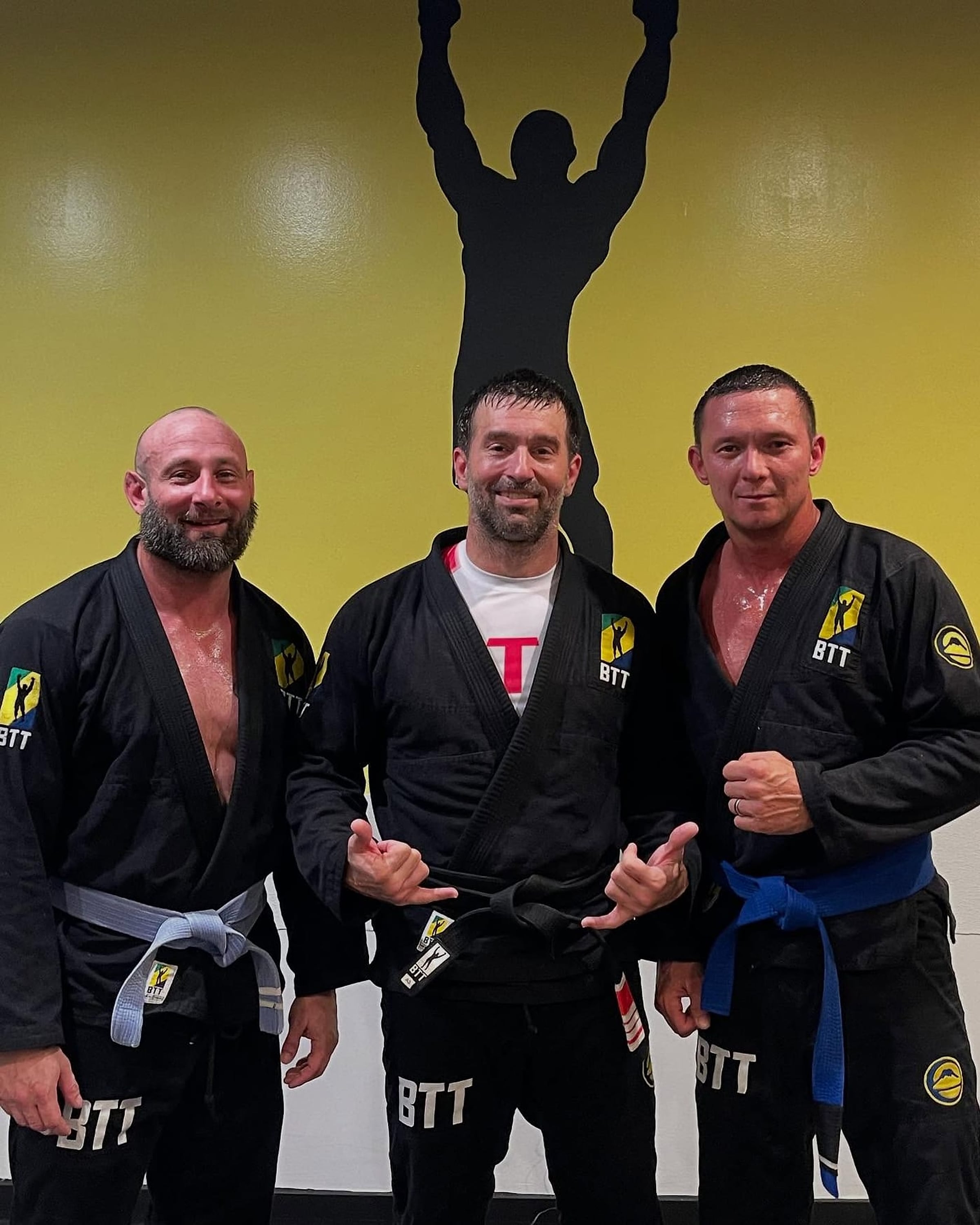 Three of the coaches after class at BTT Merritt Island