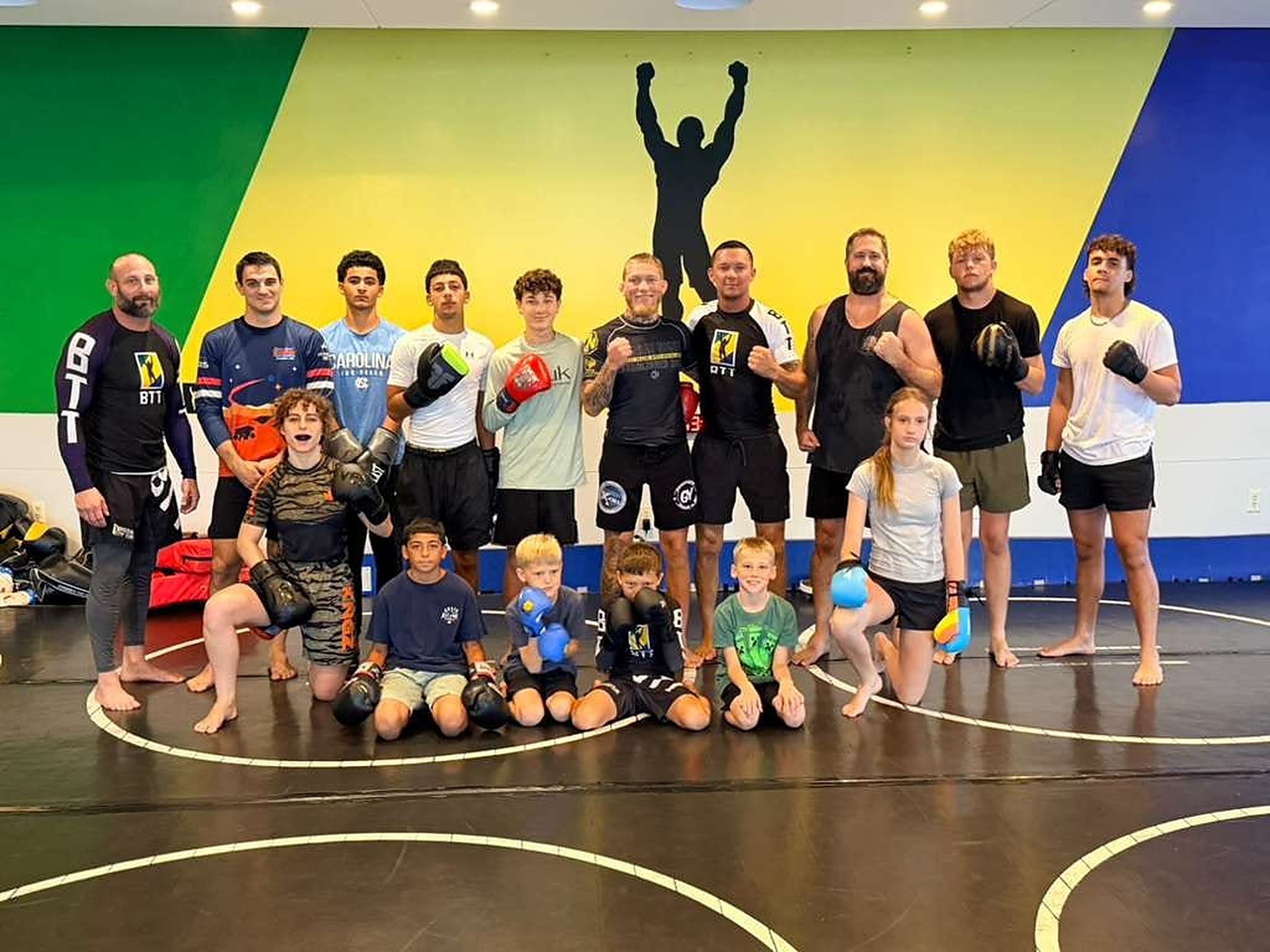 A class together after training at Brazilian Top Team Merritt Island