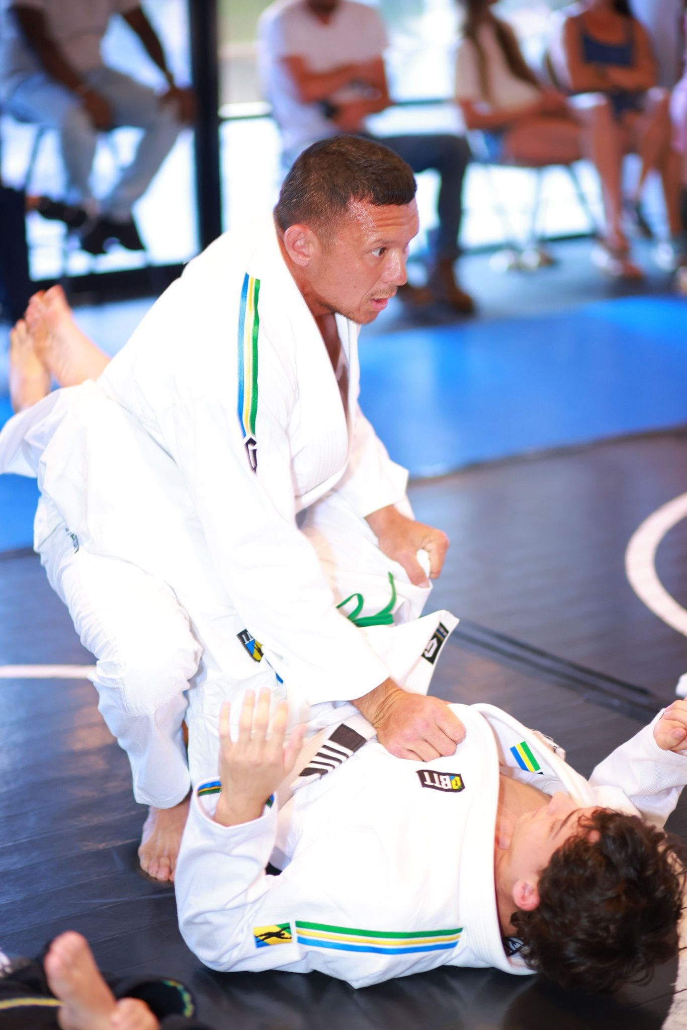 Working from guard during a live round